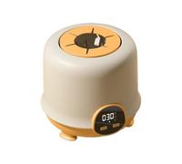 Shaker à lait électrique pour bébé, mélangeur automatique à faible bruit sans bulles, charge bidirectionnelle à 360 degrés avec écran LED, 15,2 x 14,5 x 14 cm