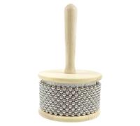Shaker à main avec perles en acier inoxydable | Hand Shaker Instrument de rythme latin pour groupe de ucation musicale, activités de groupe d'enfants