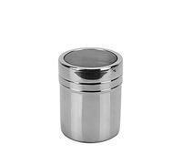 Shaker à poudre en acier inoxydable, shaker à chocolat en maille pour poudre de cacao, farine, sucre, café, S
