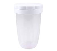 Shaker à sucre en poudre, plumeau de shaker de farine - Tamis à farine - Shaker à sucre en poudre avec couvercle, boîtes de poudre de shaker à mailles fines pour bicarbonate de soude, cacao, maic