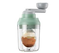 Shaker à œufs manuel, salade d'œufs à la main | Gadgets de cuisine manuels antidérapants pour la cuisine, machine à œufs dorée, sans coquilles d'œufs cassées