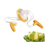 Shaker à œufs | Mélangeur d'œufs manuel avec corde de traction | Batteur à œufs à manivelle 10 x 8 cm | Machine à pudding et outil de cuisine pour la cuisine | Mélangez les œufs blancs et jaunes