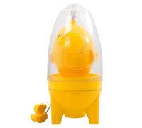 Shaker à œufs - Mélangeur d'œufs manuel portable avec mélangeur jaune-blanc, à portable avec trancheuse | Gadget de cuisine facile pour mélanger des œufs lisses, cuisiner, cuire au four