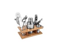 Shaker Cocktail 8 Pièces Kit de Cocktail en Acier Inoxidable Professionnel Bar Shaker Cocktail 350ml Multicolore