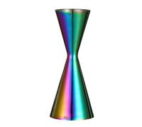 Shaker Cocktail INOX Doseur À Cocktail Double for Bar, Outils De 30/60 ML, 30/45(Rainbow 1oz 2oz)