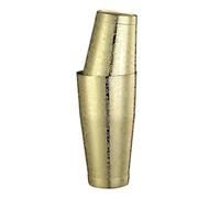 Shaker Cocktail,Kit Cocktail Shaker À Cocktail En Acier Inoxydable Avec Différentes Finitions De Surface - 2 Pièces, 15 Onces Et 25(GoldW Spirit)