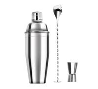 Shaker Cocktail Shaker À Cocktails En Acier Inoxydable, 3/6 Pièces, Outils De Barman, Mélangeur Boissons, Kit(B 3pcs-550ml)