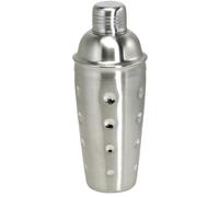 Shaker cocktails 3 pièces acier inox 700 ml avec passoire et couvercle étanche