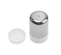 Shaker d'assaisonnement en acier inoxydable avec couvercle anti-poussière, distributeur d'épices résistant à l'humidité pour sel, poivre et cumin, petit outil de rangement de cuisine pour la cuisine