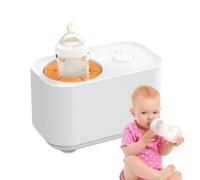Shaker de biberon de lait pour enfants-Mélangeur de formule électrique 2 en 1 à température constante | Porte-bouteille rechargeable USB pour voyage, machine de mélange de biberon automatique