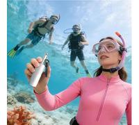 Shaker De Bruit De Plongée - Cloche sous-Marine en D'aluminium | Sonde De Signal De Frappe Haute Fréquence | Canne À Cloche De Plongée Submersible | Outil D'alerte D'alarme De Sécurité pour La