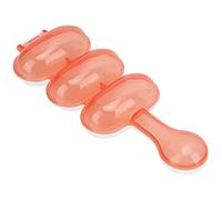 Shaker de Moule à Boules de Riz avec Brosse, Facile à Utiliser, Polypropylène de qualité Alimentaire, Outil de Cuisine Pratique, pour Réaliser de Jolies Boulettes de Riz, 17 X 7