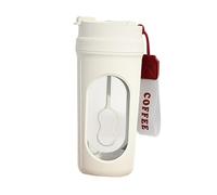 Shaker électrique, Bouteille Mixeur, étanche, 450 ML, Gobelet Mélangeur, Portable, pour Boissons Protéinées, Substitut de Repas, Fitness, Sport, Blanc