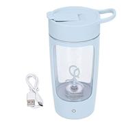 Shaker électrique YUEYASHUX 650 ml, chargement USB, portable, bleu, matériau sûr, sans gobelet mélangeur, pour la maison et le bureau