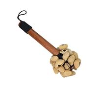 Shaker en bois fait à la main, cloches à main pour thérapie musicale et exercices de sensibilité, méditation à la main