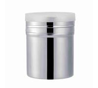 Shaker en poudre en acier inoxydable - Matériau durable à l'épreuve de la rouille avec poussière - couvercle d'épreuve pour même saupoudrer sur le gâteau à café Utilisation (type 1)