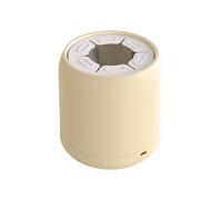 Shaker - Mousseur à lait automatique intelligent | 11,9 x 11,9 x 12,9 cm - Distributeur de bouteilles pour extérieur, chargement USB pour voyage