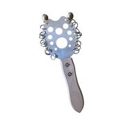 Shaker musical pour percussion africaine, construction en acier inoxydable pour concerts avec boules en métal, système d'impact, shaker africain