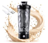 Shaker Protéine, Shaker Électrique 700ml/24oz, Mélangeur Rechargeable, Moteur 7500 Tr/Min, Charge Rapide Type-C, Anti-Fuites & sans BPA, Bec Verseur Pop-Up sans Contact
