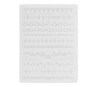 Shaker Remplissage de résine époxy Moule de remplissage de résine Outils de moulage en silicone Moules de moulage de résine Bijoux en silicone Fleurs en cristal Carré