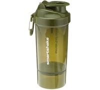 SmartShake Shaker One 800 ml – compartiment à poudre, anti-fuite, sans BPA – Vert armée