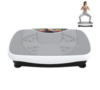 Shaker vibrant pour réduire la graisse - Plaque vibrante avec 99 niveaux, télécommande, haut-parleur intégré, capacité de 150 kg pour entraînement complet du corps et perte de poids