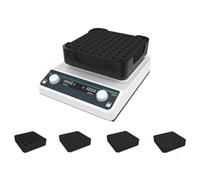 Shaker Vortex de laboratoire, mélangeur oscillant, vitesse réglable 1500-3000 tr/min, synchronisation 1 min-8 h, convient pour plusieurs capacités de tube