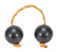 Shakers Boule de sable pour rythme, s'engager dans un jeu de musique créatif avec son africain traditionnel (noir)