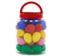 Shakers en Forme d''Œufs par Gear4music, lot de 40