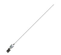 Shakespeare 5215D Squatty Body Antenne Fouet VHF 3 DB et Support - Argenté, 0,9 m