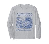 Shakespeare A Midsummer Night's Dream Cute Book Lover Manche Longue