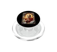Shakespeare Bard Littérature Anglaise Fleur Florale chrétienne PopSockets PopGrip pour MagSafe