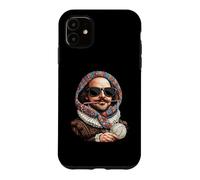 Shakespeare Bard Littérature Anglaise Granny Square Crochet Coque pour iPhone 11