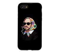 Shakespeare Bard Littérature Anglaise Granny Square Crochet Coque pour iPhone SE (2020) / 7/8