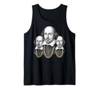 Shakespeare Bard Littérature Anglaise Rap Old School Retro 90s Débardeur