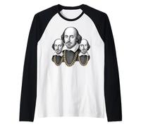 Shakespeare Bard Littérature Anglaise Rap Old School Retro 90s Manche Raglan