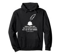 Shakespeare Battle of Wits Citation Littéraire Bard Humour Sweat à Capuche
