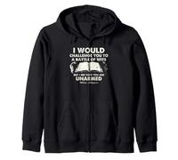 Shakespeare Battle of Wits Citation Littérature Classique Humour Sweat à Capuche