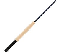 Shakespeare Cedar Canyon Carbon, 4 pièces, Blank léger en Composite de Carbone, Action moyennement Rapide, Guides en Acier Inoxydable, Portable pour Tous Les Niveaux de compétence 8ft 5/6 WT