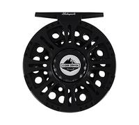Shakespeare Cedar Canyon Premier Fly Reel - Moulinet de pêche à la Mouche léger et Durable avec roulement à Billes unidirectionnel et récupération Convertible pour droitier ou gaucher - 7/8