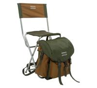 Shakespeare Deluxe Chaise-sac à dos Marron/Vert 85 kg