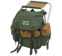 Shakespeare Chaise pliante avec sac à dos Marron/Vert 100 kg