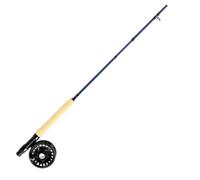 Shakespeare Combo De Pêche à La Mouche Carbon Rod/reel/line/leader/flybox/flys