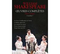Shakespeare - Comédies - tome 1 - Edition bilingue français/anglais Tome 1 - William Shakespeare - Bouquins Editions - broché - Théâtre