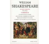 Shakespeare - Comédies - tome 2 - Edition bilingue français/anglais William Shakespeare (Auteur), Gilles Monsarrat (Directeur éditorial)