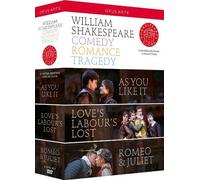 Shakespeare - Comedy Romance Tragedy - As You Like It Loves Labours Lost Romeo And Juliet [Import Anglais] (Import) (Coffret De 4 Dvd)