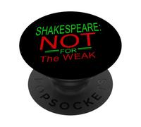 Shakespeare en détresse n'est Pas pour Un Slogan mème Humoristique Faible PopSockets PopGrip Adhésif