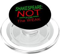 Shakespeare en détresse n'est Pas pour Un Slogan mème Humoristique Faible PopSockets PopGrip pour MagSafe