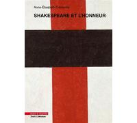 Shakespeare et L'Honneur - Anne-Élizabeth Crédeville - Mare & Martin - broché - Essai