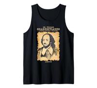 Shakespeare First Folio Littérature Bard Theatre Classic Débardeur